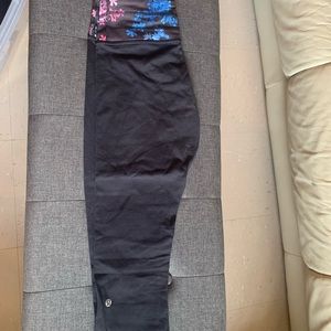 Floral Print Lululemon Leggings